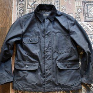 Buck Mason DRY WAXED CANVAS HIGHLAND JACKET